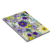  Cottage Flowers Notitieboek (Rechterzijde)