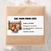Cottage food wet etiketten voor Egg Carton (Insitu)