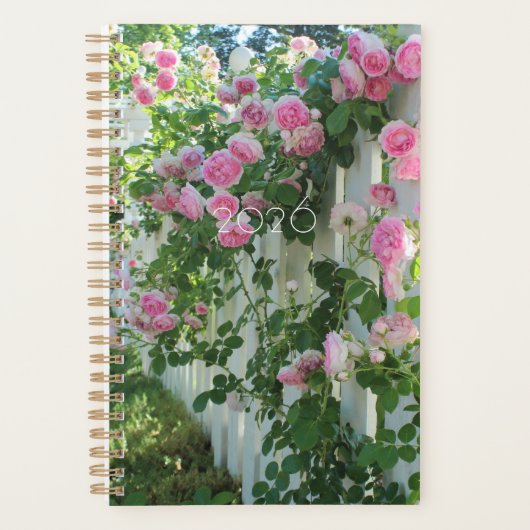 Cottage Garden Eden Rozen 2026 Planner (Voorkant)