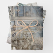  Cottage Garden Ephemera Inpakpapier Vel (In situ)