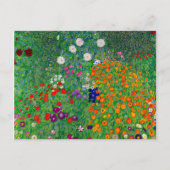 Cottage Garden Gustav Klimt Briefkaart (Voorkant)