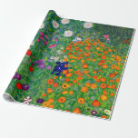 Cottage Garden Gustav Klimt Cadeaupapier<br><div class="desc">Cottage Garden Gustav Klimt</div>