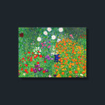 Cottage Garden Gustav Klimt Canvas Afdruk<br><div class="desc">Cottage Garden Gustav Klimt</div>