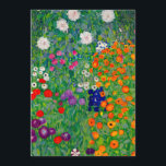 Cottage Garden Gustav Klimt Kaart<br><div class="desc">Cottage Garden Gustav Klimt</div>