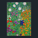 Cottage Garden Gustav Klimt Kaart<br><div class="desc">Cottage Garden Gustav Klimt</div>