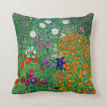 Cottage Garden Gustav Klimt Kussen<br><div class="desc">Cottage Garden Gustav Klimt</div>