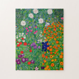 Cottage Garden Gustav Klimt Legpuzzel