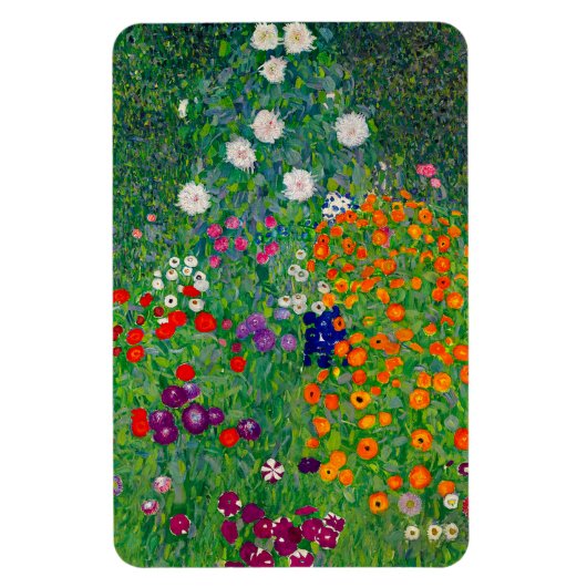 Cottage Garden Gustav Klimt Magneet (Verticaal)