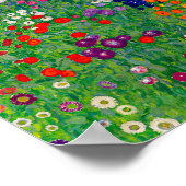Cottage Garden Gustav Klimt Poster (Hoek)