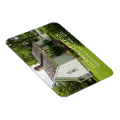 Cottage, Garden, Herbert Hoover Birthplace, Iowa Magneet (Rechterzijde)