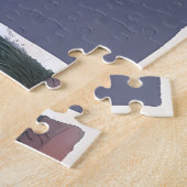 Cottage Garden Path naar het Zee Legpuzzel (Zijkant)