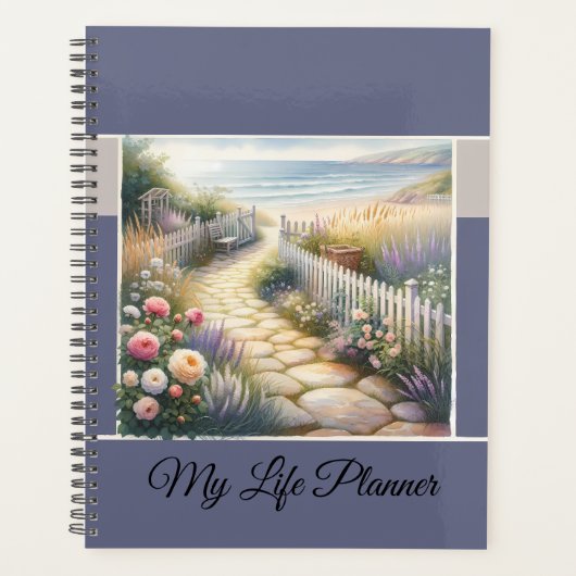 Cottage Garden Path naar het Zee Planner (Voorkant)