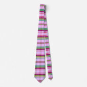 Cottage Garden Plaid LRVR Stropdas (Voorkant)