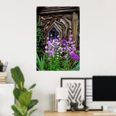 Cottage Garden Poster (Thuiskantoor)
