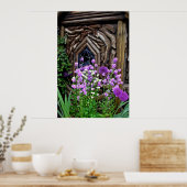 Cottage Garden Poster (Keuken)