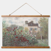  Cottage Garden Print Hangend Wandkleed (Voorkant)