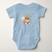 Cottage Garden Schildpad Waterverf Romper (Achterkant)