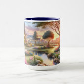 Cottage Garden Stream at Sunset Mok (Midden)