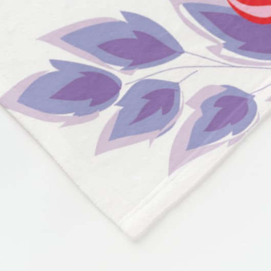 Cottage Garden Vibes 60x80 Fleece Deken (Hoek)