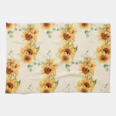 Cottage Garden Zonnebloemen Theedoek (Horizontaal)