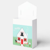 Cottage geschenkdoos bedankdoosjes (Geopend)