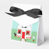 Cottage geschenkdoos bedankdoosjes (Voorkant Zijde)