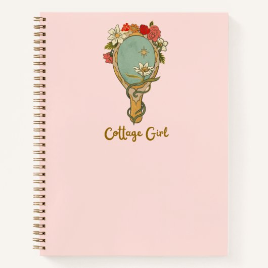 Cottage Girl 🥨🧡🌸 Notitieboek (Voorkant)