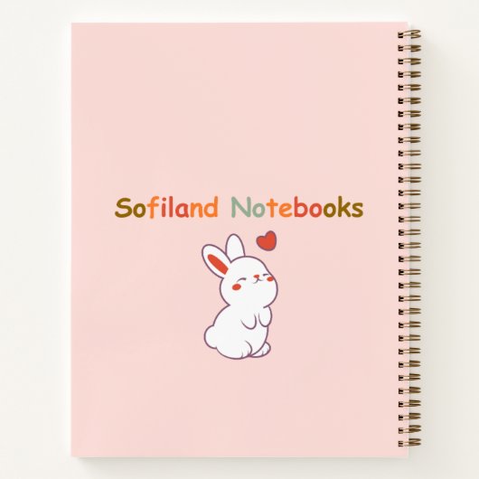 Cottage Girl 🥨🧡🌸 Notitieboek (Achterkant)