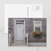 Cottage Gray Briefkaart (Voorkant / Achterkant)