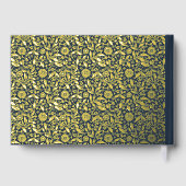 Cottage House Custom Vakantiehuis Gold Floral Gastenboek (Achterkant)
