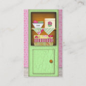 Cottage Hutch profiel kaart Visitekaartje (Achterkant)