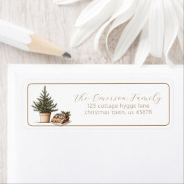 Cottage Hygge retouradres Etiket