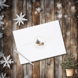 Cottage Hygge Round Return Adres Sticker<br><div class="desc">Deel het plezier van het seizoen met onze Cottage Hygge retour adres stickers! Ontworpen om de gezellige warmte van hygge naar buiten te brengen, is het een mooie manier om je liefde te sturen. Met ruimte voor jouw naam en adres in een warmbruin lettertype, vangt deze eenvoudige maar charmante sticker...</div>