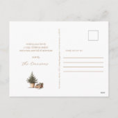 Cottage Hygge Twee foto kerst Feestdagenkaart (Achterkant)