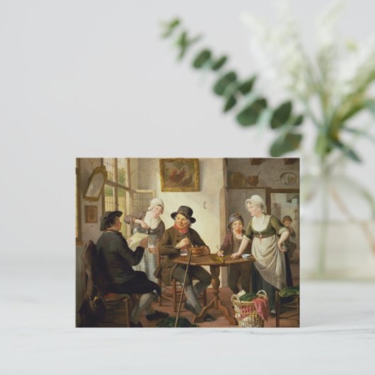 Cottage Interior Briefkaart (Staand voorkant)