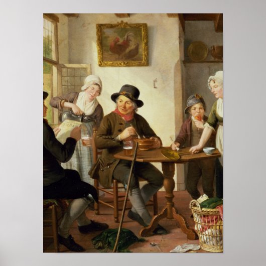 Cottage Interior Poster (Voorkant)