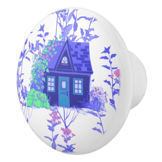 Cottage Keramische Knop (Rechts)