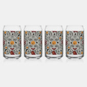 Cottage kern Halloween Blikvorm Glas (Rechts)