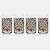Cottage kern Halloween Blikvorm Glas (Links)