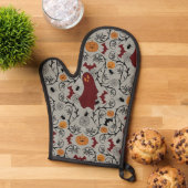 Cottage kern Halloween Ovenwant (Top down)