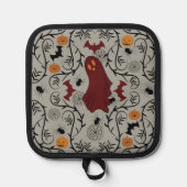 Cottage kern Halloween Pannenlap (Voorkant)