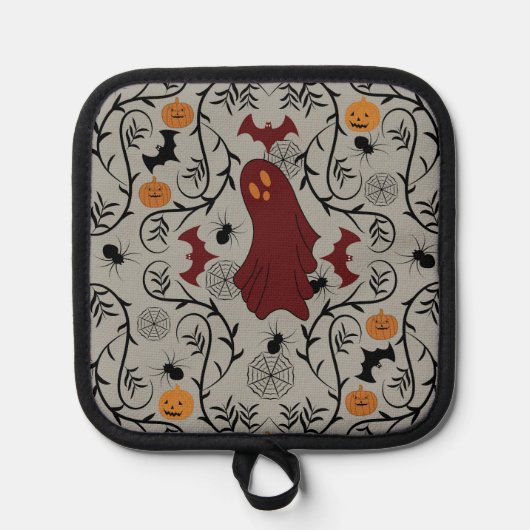 Cottage kern Halloween Pannenlap (Voorkant)