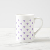 Cottage Lavender Polka Dot Porselein Kop (Rechts)