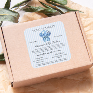 Cottage Law Label Home Bakkerij Pastry Chef Pet