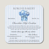 Cottage Law Label Home Bakkerij Pastry Chef Pet