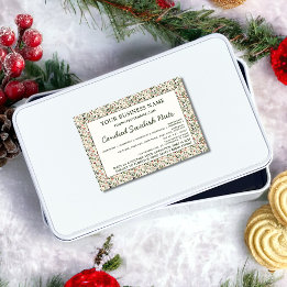 Cottage Law Zelfgemaakte voedselingrediënten Aller Voedselcontainer Etiket