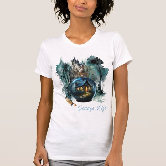 Cottage Life Crystal Ball T-shirt (Voorkant)