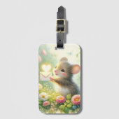Cottage Mouse Love Letter Meadow Bagagelabel (Voorkant (verticaal))