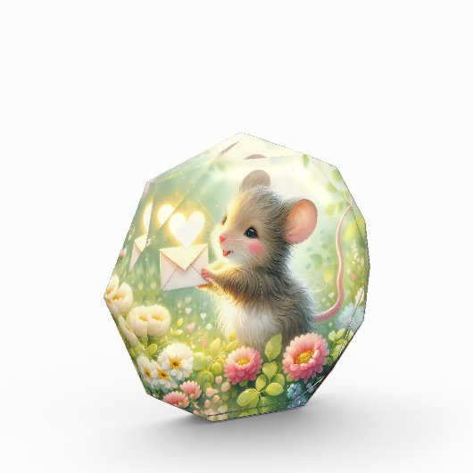 Cottage Mouse Love Letter Meadow Fotoblokken (Links)