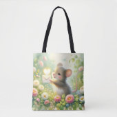 Cottage Mouse Love Letter Meadow Tote Bag (Voorkant)